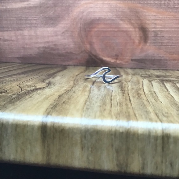 Wave Ring sterling silver - Picture 3 of 3